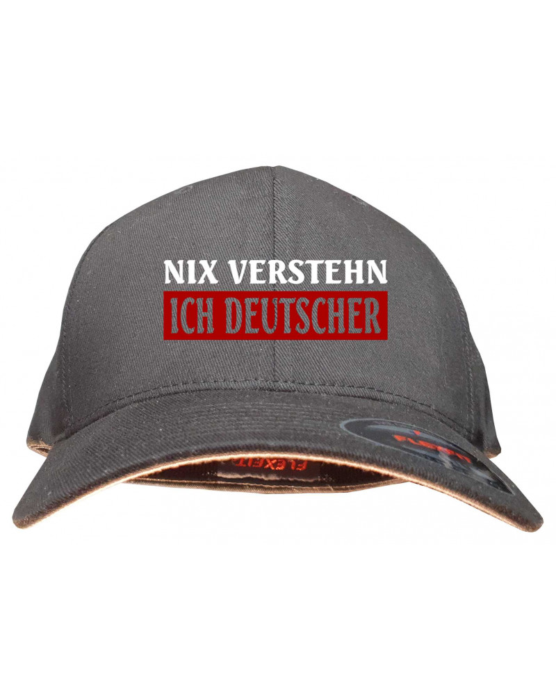 Besticktes Flexfit Basecap "Thor" (Nix verstehen, ich deutscher)