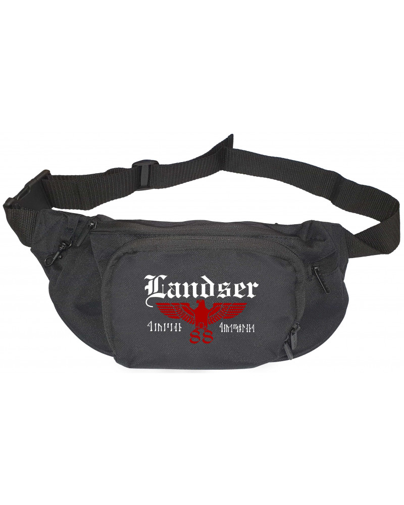 V1 Bestickte Gürteltasche (Landser, Adler 88)