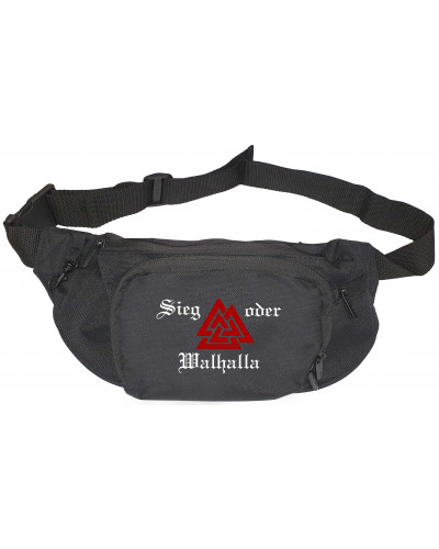 V1 Bestickte Gürteltasche (Sieg oder Walhalla)