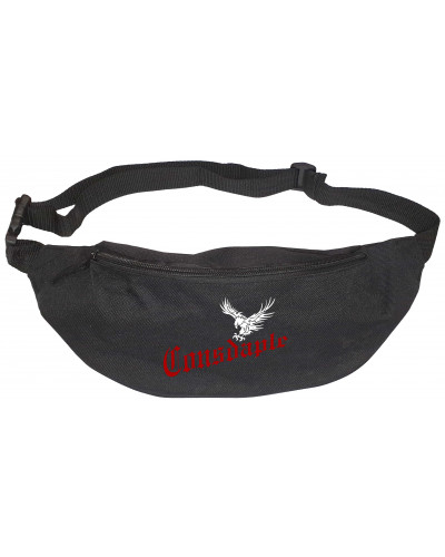 V2 Bestickte Gürteltasche (Consdaple, Adler im Flug)