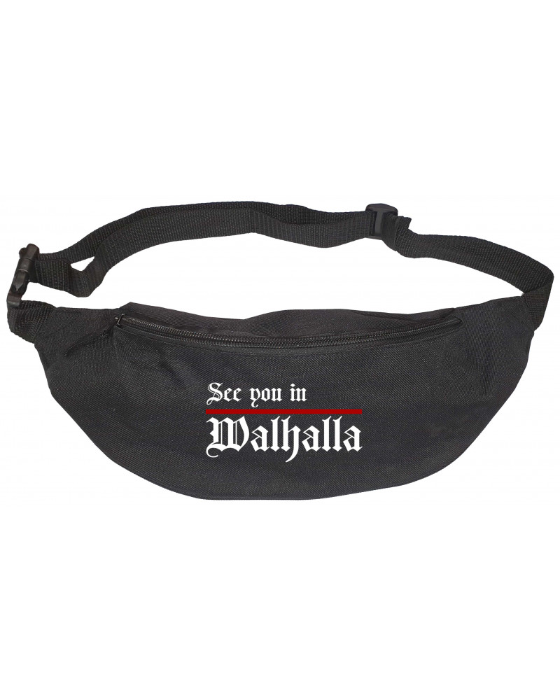 V2 Bestickte Gürteltasche (See you in Walhalla, Strich)