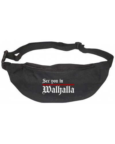 V2 Bestickte Gürteltasche (See you in Walhalla, Strich)