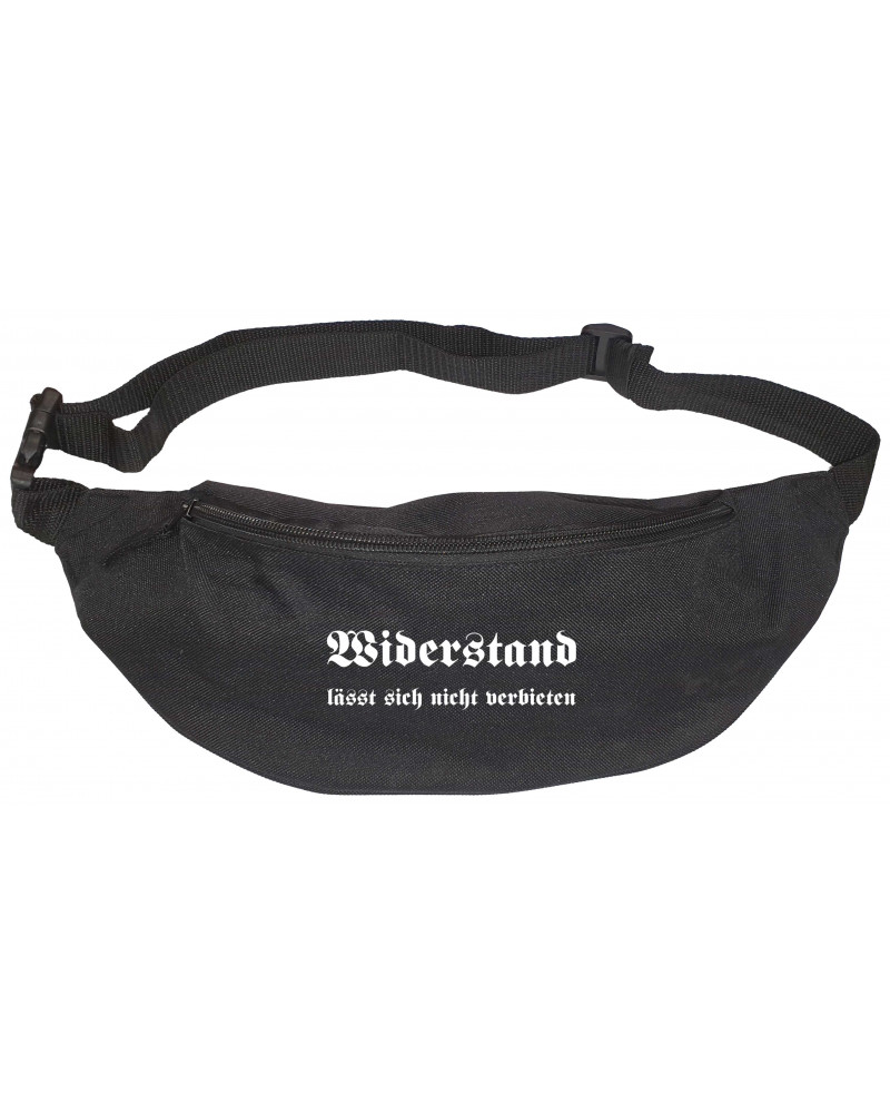 V2 Bestickte Gürteltasche (Widerstand lässt sich nicht verbieten)