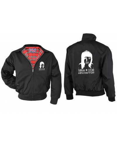 Bestickte Herren Harrington Jacke (86A und 130 abschaffen)