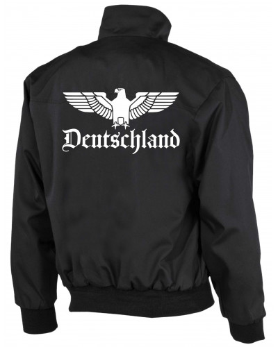 Bestickte Herren Harrington Jacke (Adler, Deutschland)