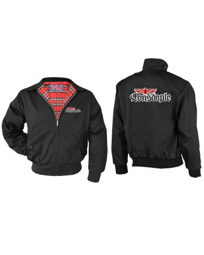 Bestickte Herren Harrington Jacke (Consdaple, Adler 2018)