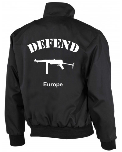 Bestickte Herren Harrington Jacke (Defend Europe)