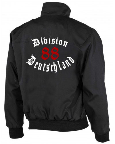Bestickte Herren Harrington Jacke (Division 88 Deutschland)