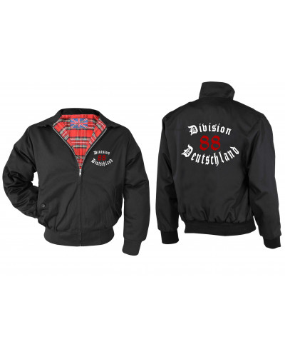 Bestickte Herren Harrington Jacke (Division 88 Deutschland)