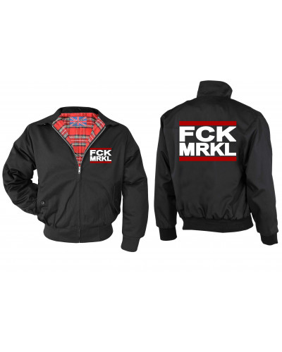Bestickte Herren Harrington Jacke (FCK MRKL)
