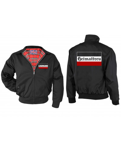Bestickte Herren Harrington Jacke (Heimattreu)
