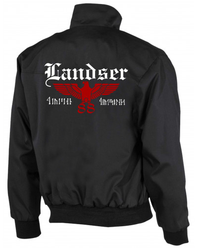 Bestickte Herren Harrington Jacke (Landser, Adler 88)