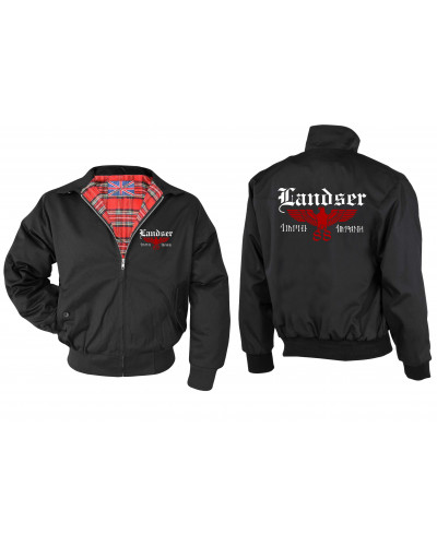 Bestickte Herren Harrington Jacke (Landser, Adler 88)