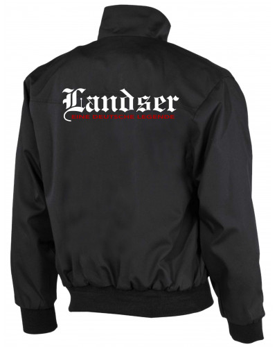 Bestickte Herren Harrington Jacke (Landser, eine deutsche legende)