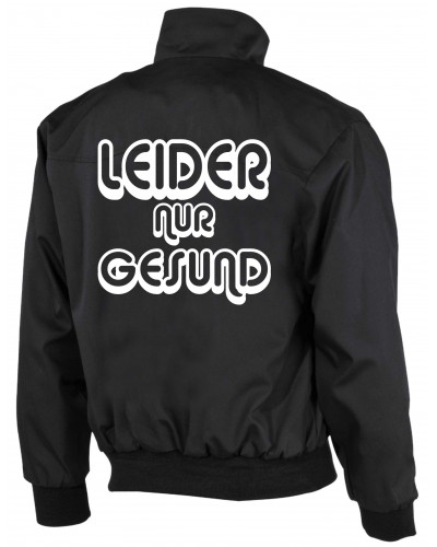 Bestickte Herren Harrington Jacke (Leider nur Gesund)