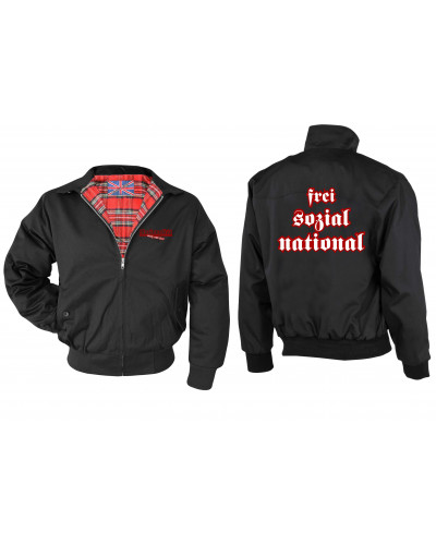 Bestickte Herren Harrington Jacke (Nationalist, FSN)