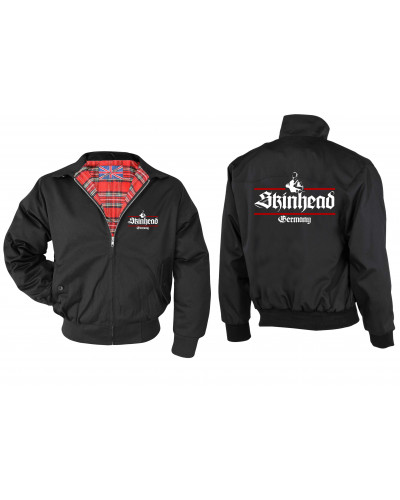 Bestickte Herren Harrington Jacke (Skinhead Germany)
