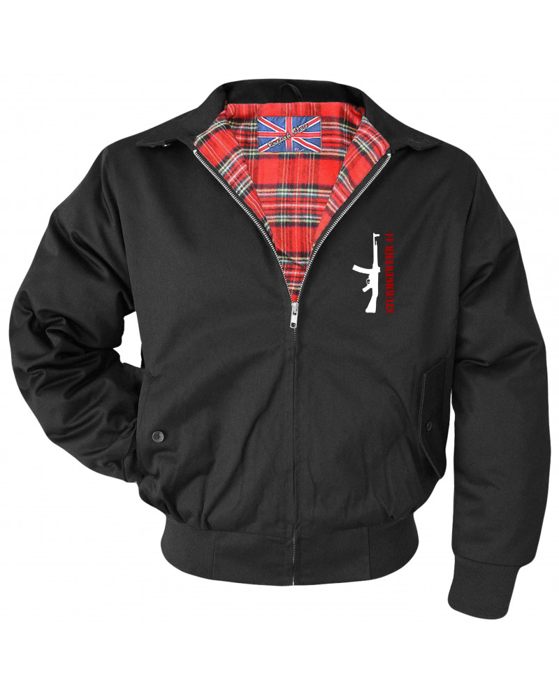 Bestickte Herren Harrington Jacke (Sturmgewehr 44)