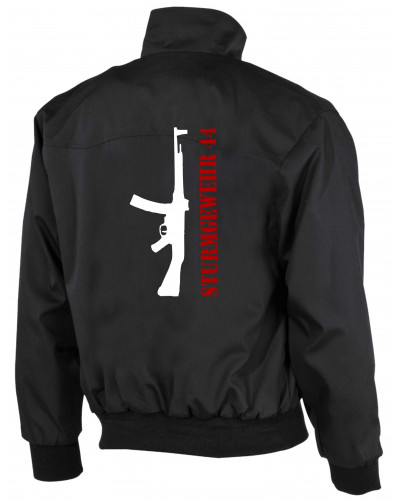 Bestickte Herren Harrington Jacke (Sturmgewehr 44)