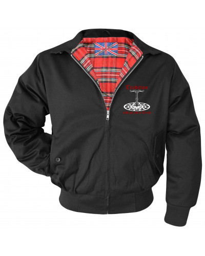 Bestickte Herren Harrington Jacke (Tradition schlägt jeden Trend)