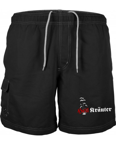 Bestickte Herren Badehose (Heil Kräuter)