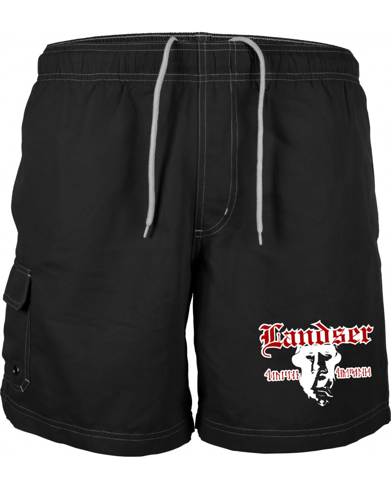 Bestickte Herren Badehose (Landser, Soldat)