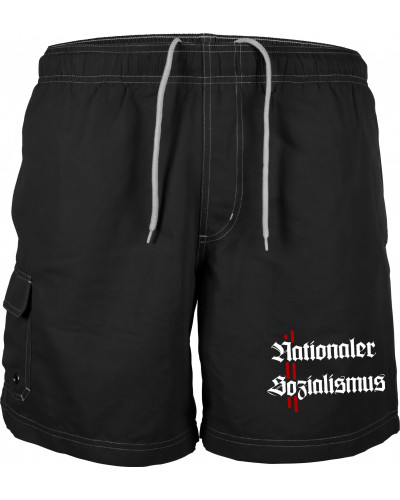Bestickte Herren Badehose (Nationaler Sozialismus)