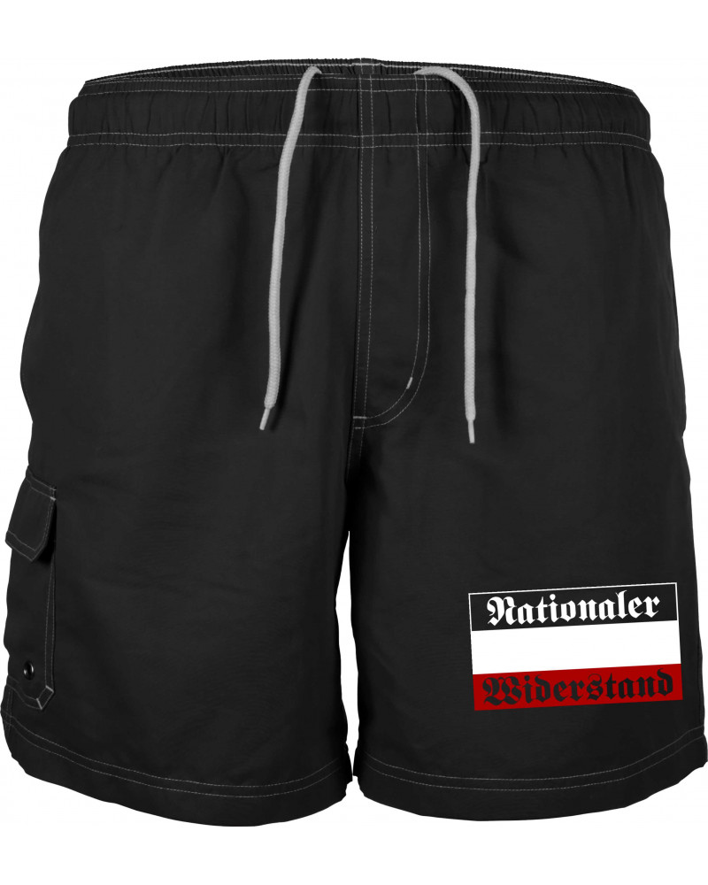 Bestickte Herren Badehose (Nationaler Widerstand)
