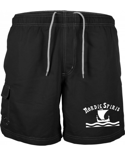 Bestickte Herren Badehose (Nordic Spirit)