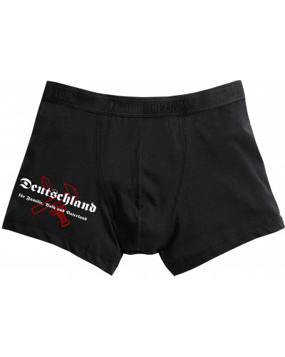 Herren Boxershort (Deutschland für Familie, Volk und Vaterland)