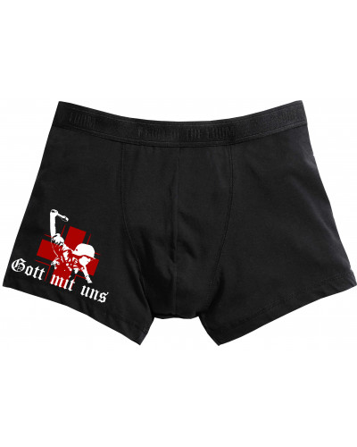 Herren Boxershort (Gott mit uns, Soldat)