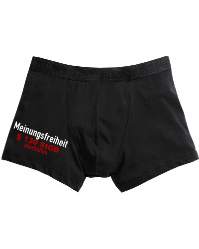 Herren Boxershort (Meinungsfreiheit)