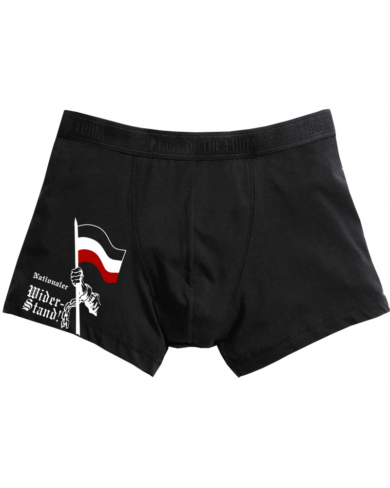 Herren Boxershort (Nationaler Widerstand, Fahne)