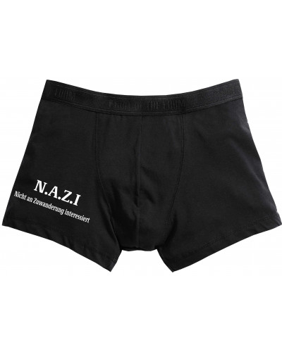 Herren Boxershort (Nazi nicht an Zuwanderung interessiert)