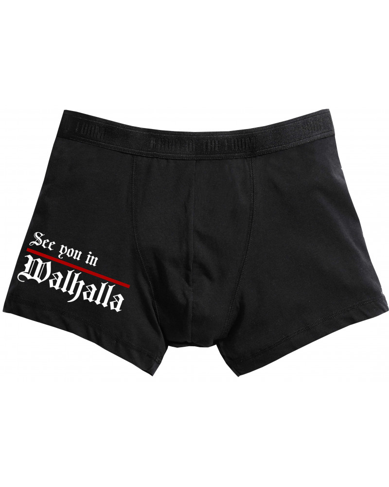 Herren Boxershort (See you in Walhalla, Strich)