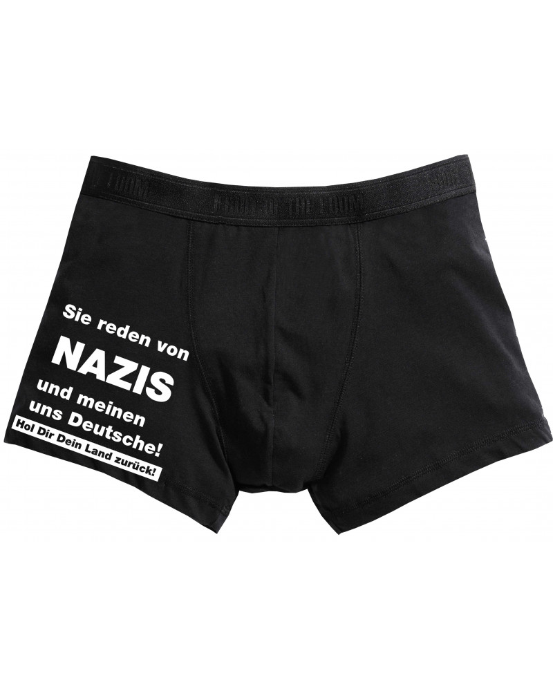 Herren Boxershort (Sie reden von Nazis)