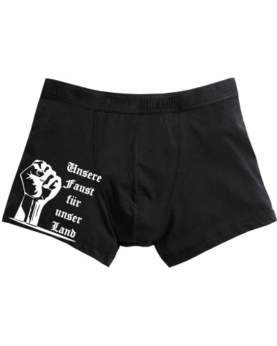 Herren Boxershort (Unsere Faust für unser Land)