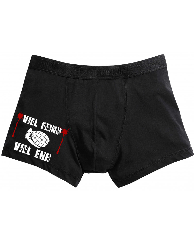 Herren Boxershort (Viel feind viel Ehr)