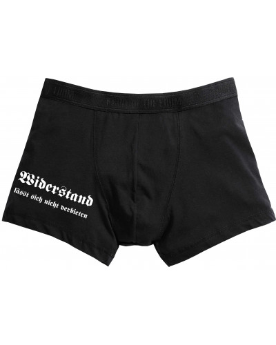 Herren Boxershort (Widerstand lässt sich nicht verbieten)