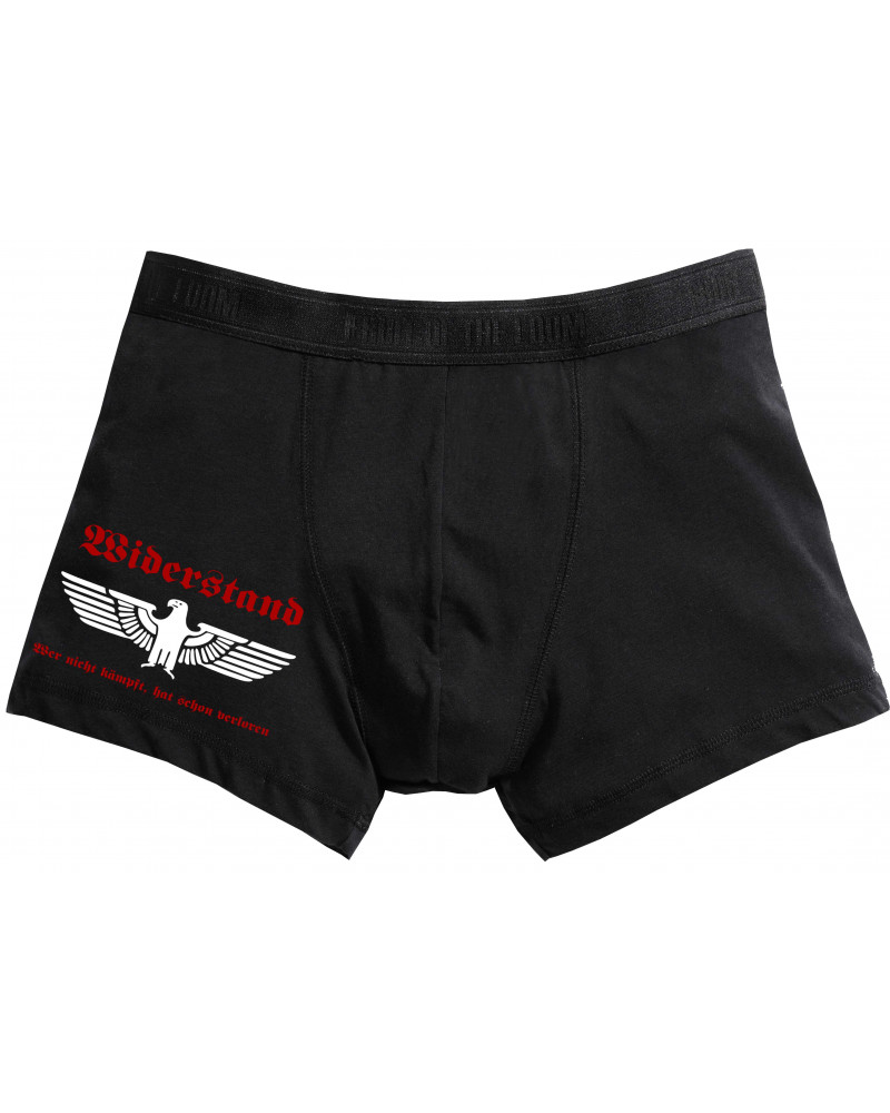 Herren Boxershort (Widerstand, wer nicht kämpft hat verloren)