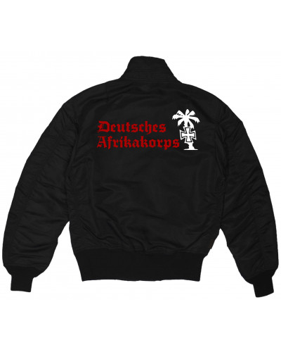 Bestickte Herren CWU Jacke (Deutsches Afrikakorps)
