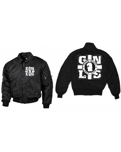 Bestickte Herren CWU Jacke (GNLS, Kreuz)