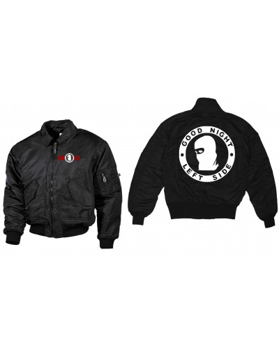 Bestickte Herren CWU Jacke (Good night left side)