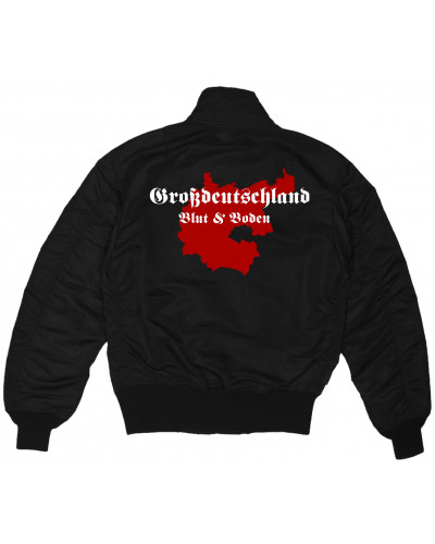 Bestickte Herren CWU Jacke (Großdeutschland Blut&Boden)