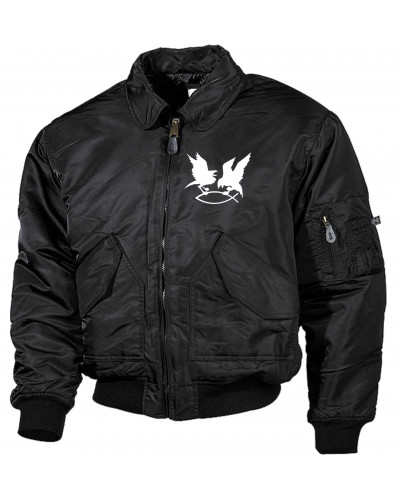 Bestickte Herren CWU Jacke (Hugin Munin)