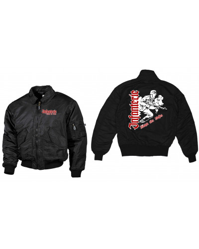 Bestickte Herren CWU Jacke (Infanterie, Königin aller Waffen)