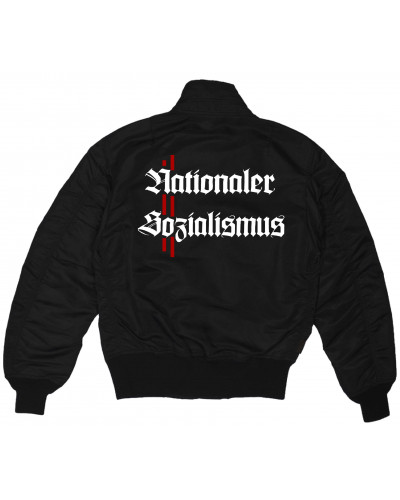 Bestickte Herren CWU Jacke (Nationaler Sozialismus)