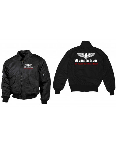 Bestickte Herren CWU Jacke (Revolution Deutschland)