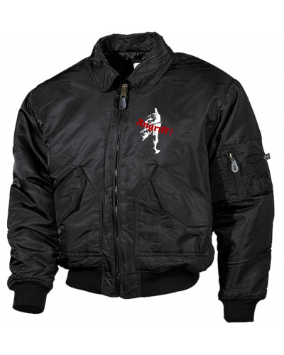 Bestickte Herren CWU Jacke (Soldat, Angriff)