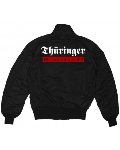 Bestickte Herren CWU Jacke (Thüringer, wir bereuen nicht)